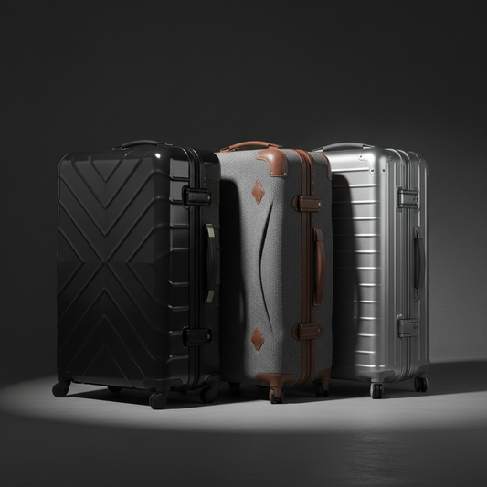 L'Evoluzione dei Materiali nella Valigeria: Una Guida Completa ai Vantaggi e Svantaggi di Materiali Plastici e Tessuto - Stellar case