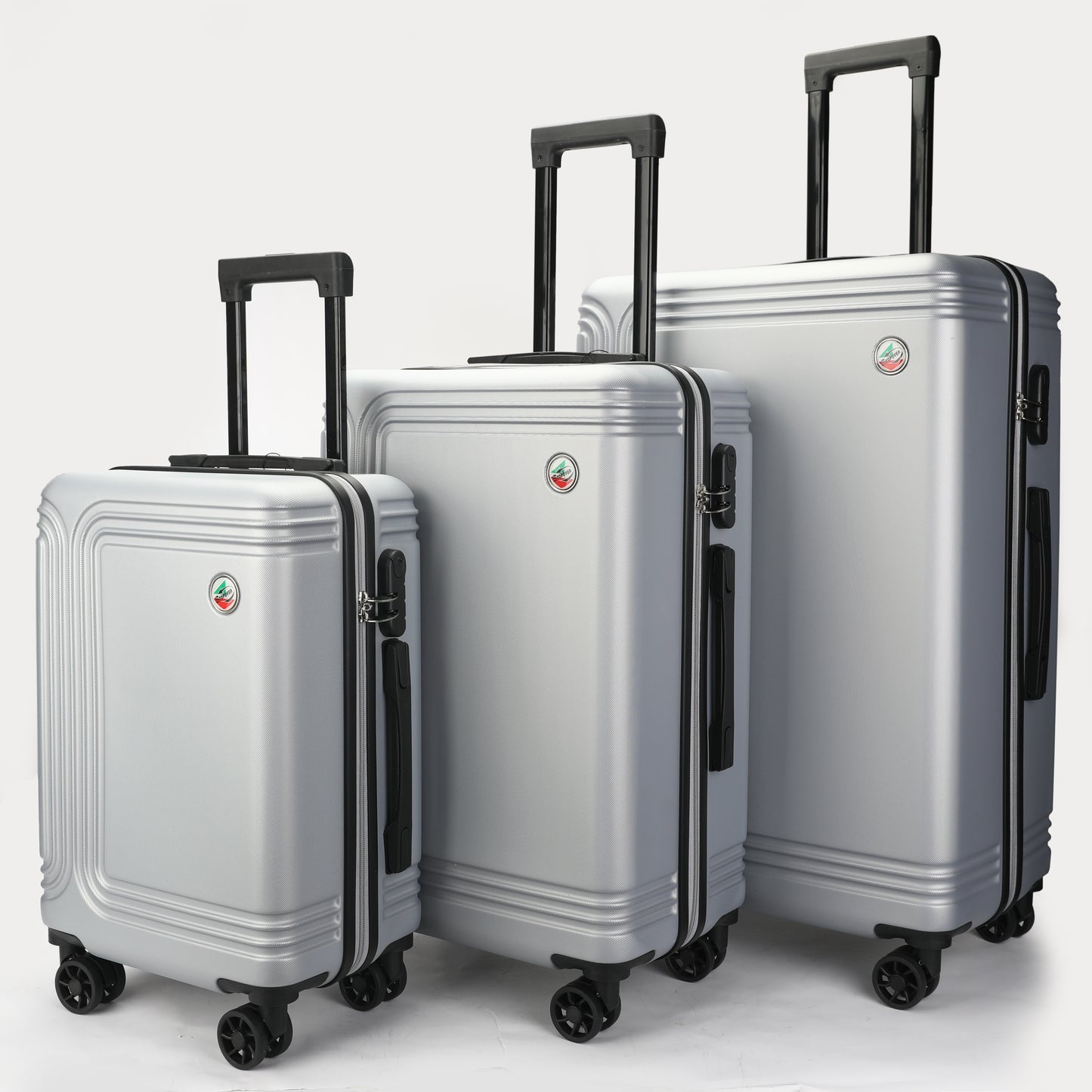 Set 3 trolley rigidi ABS Stellar case