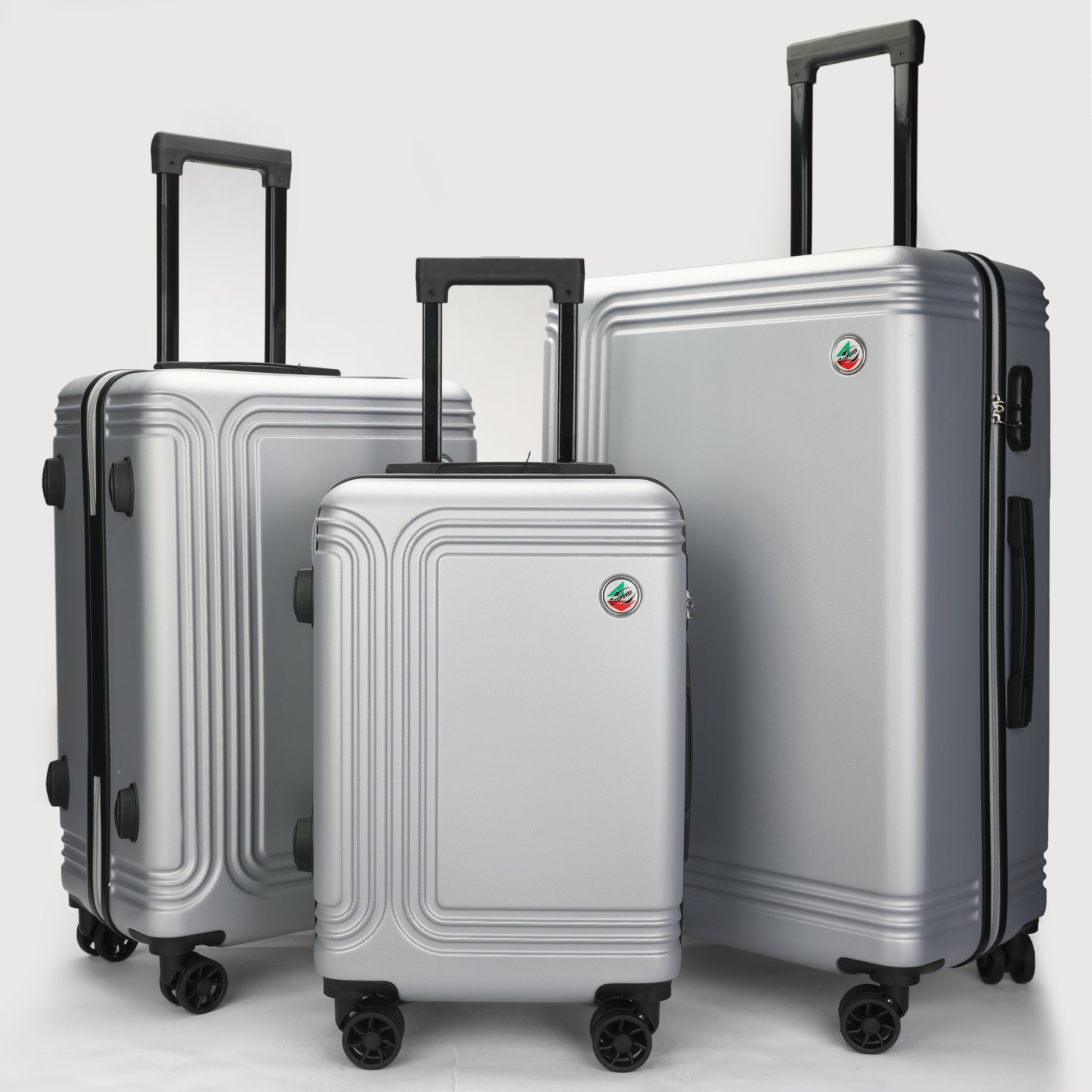 Set 3 trolley rigidi ABS Stellar case