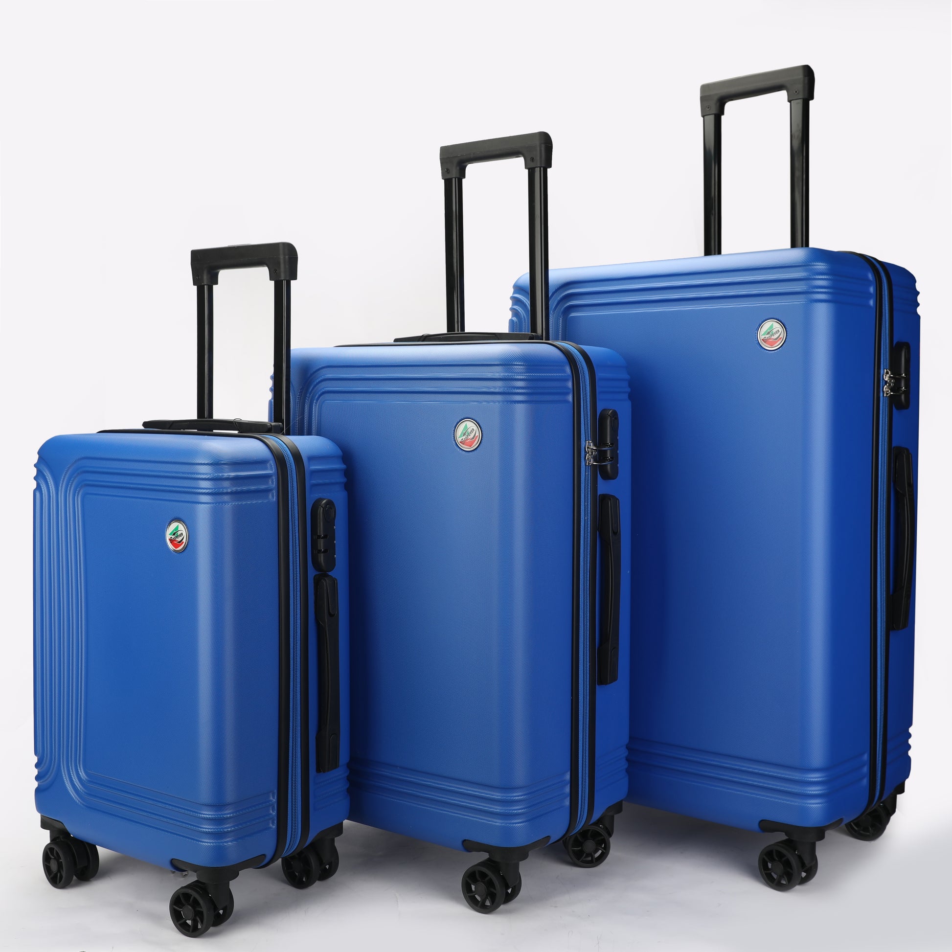 Set 3 trolley rigidi ABS Stellar case