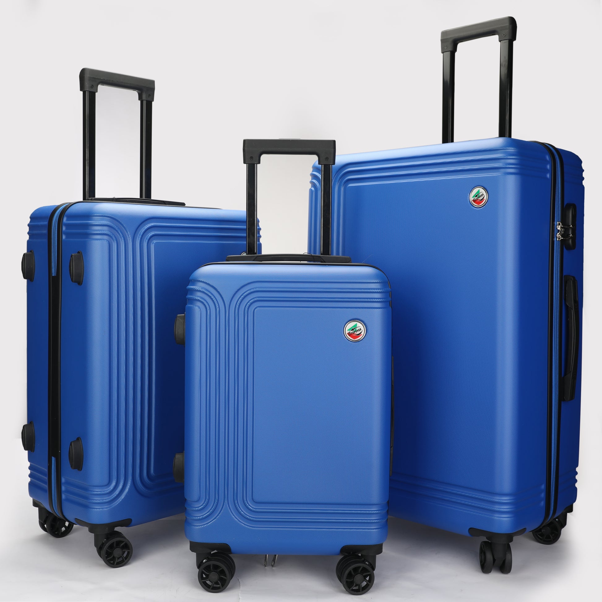 Set 3 trolley rigidi ABS Stellar case