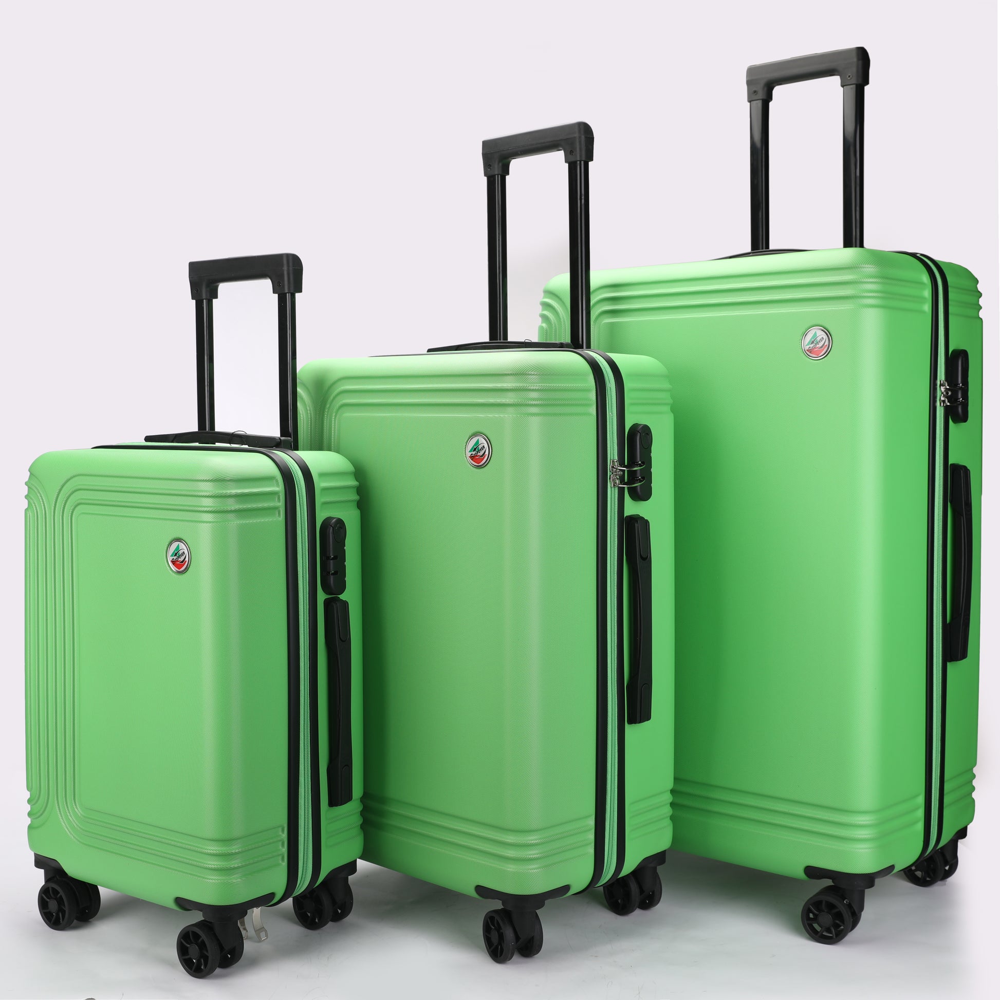 Set 3 trolley rigidi ABS Stellar case