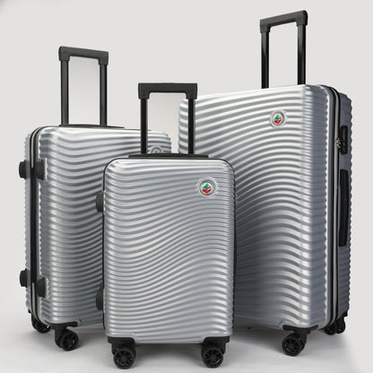 Set 3 Trolley Rigidi ABS Stellar case