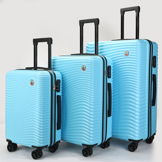 Set 3 Trolley Rigidi ABS Stellar case