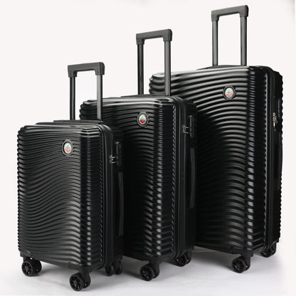 Set 3 Trolley Rigidi ABS Stellar case