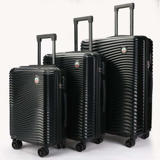 Set 3 Trolley Rigidi ABS Stellar case