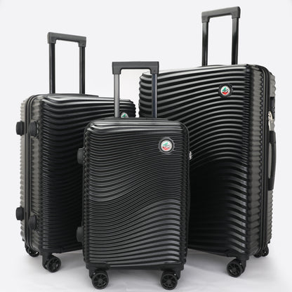 Set 3 Trolley Rigidi ABS Stellar case