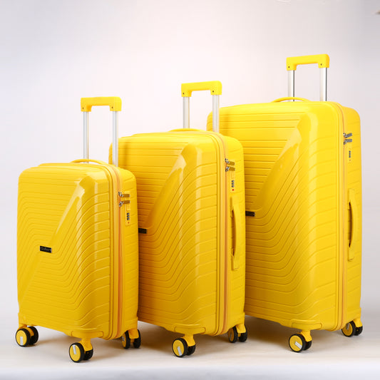 Set 3 Trolley Rigidi Polipropilene Stellar case